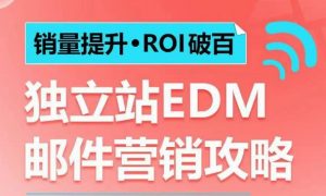 销量提升•ROI破百 独立站EDM邮件营销攻略，如何通过邮件营销每年获得100万美金销售额!-511资料网