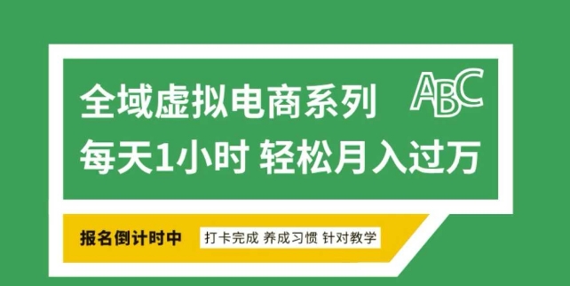 全域虚拟电商变现系列,通过平台出售虚拟电商产品从而获利-511资料网