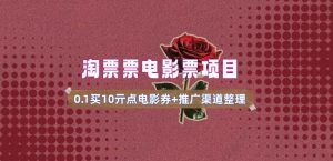 电影票无门槛券推广_0.1亓买10亓无门槛+渠道入口(v1.0版教程)-511资料网