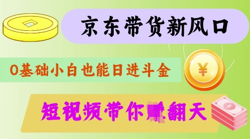 最新京东短视频带货代运营秘籍，轻松躺挣【揭秘】-511资料网