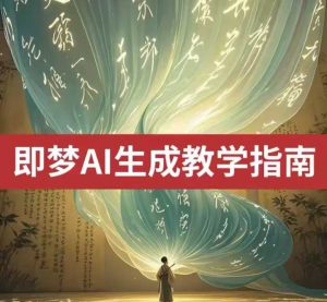 2025即梦ai生成视频教程，一学就会国内免费文字生成视频图片生成视频-511资料网