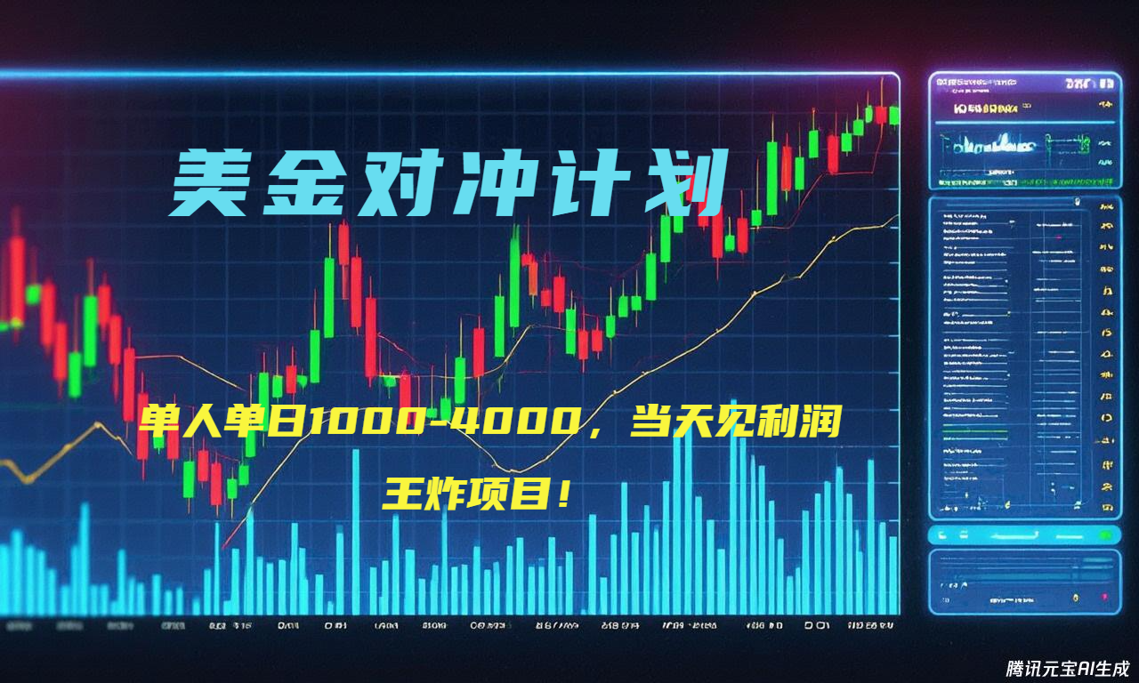 2025年最暴力项目“美金先登计划”最新最强对冲战法,每日实际收益1K-4K-511资料网