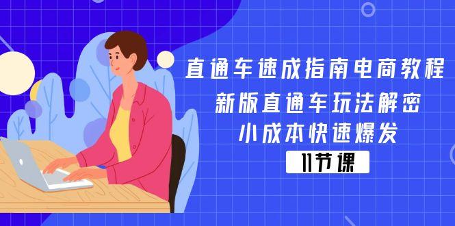 直通车 速成指南电商教程：新版直通车玩法解密，小成本快速爆发(11节-511资料网