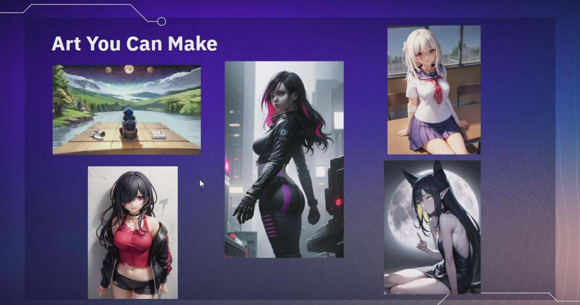 图片[2]-利用Stable Diffusion AI人工智能生成动漫艺术分步教程-14节课-中英字幕-511资料网