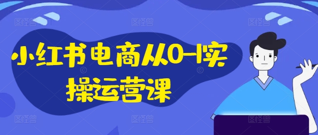 小红书电商从0-1实操运营课，小红书手机实操小红书/IP和私域课/小红书电商电脑实操板块等-511资料网