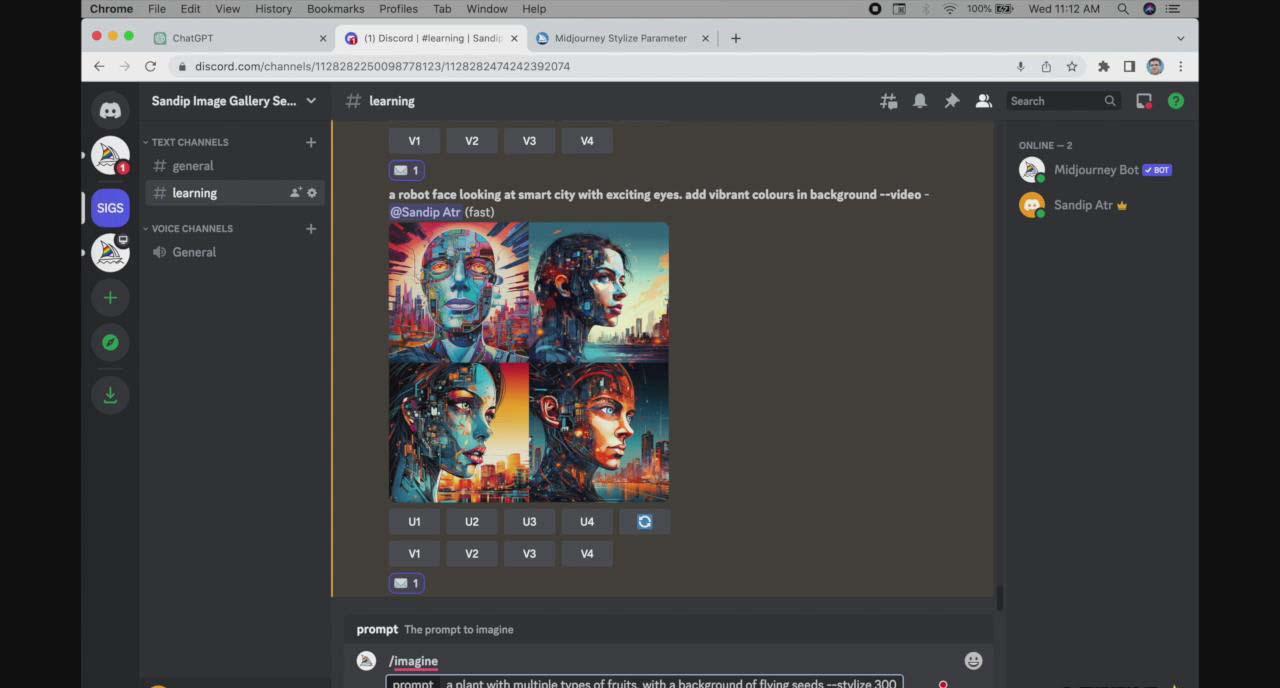 图片[2]-ChatGPT4 和 MidJourney AI 绘画聊天革命性指南教程-33节视频课-中英字幕-511资料网