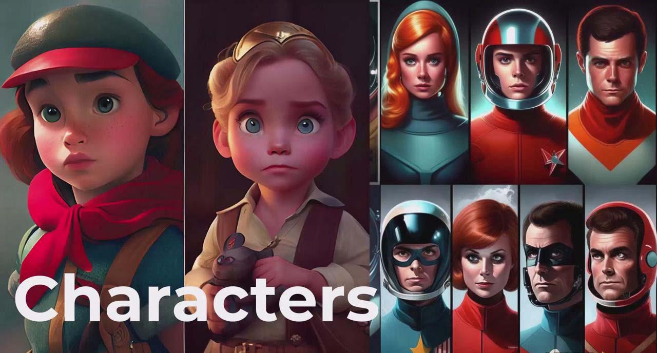 掌握 MidJourney V5 AI + ChatGPT创建一致的角色设计图像-22节课-中英字幕-511资料网