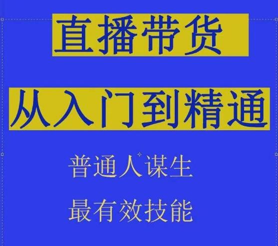 2024抖音直播带货直播间拆解抖运营从入门到精通，普通人谋生最有效技能-511资料网