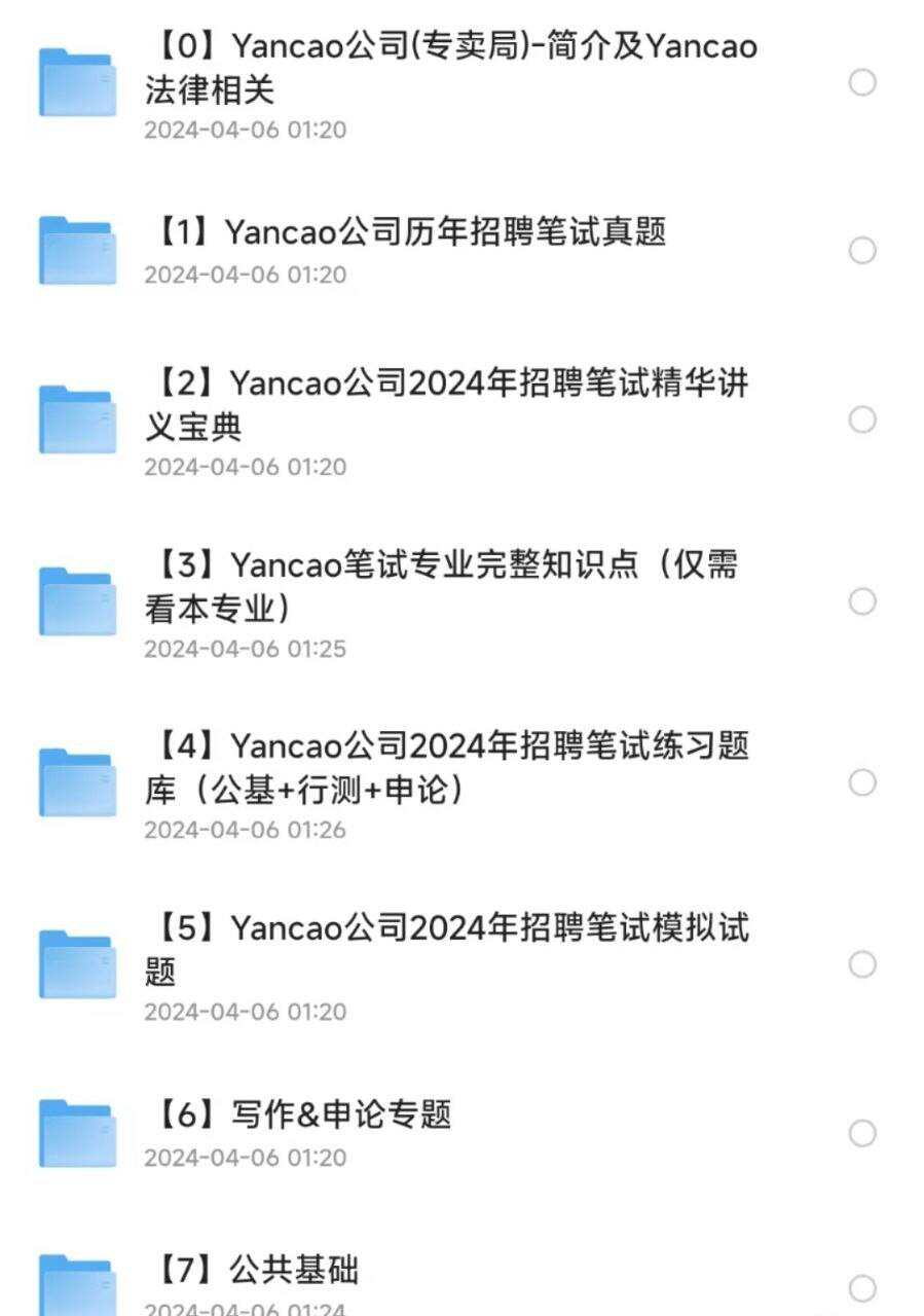烟草事业单位历年真题资料包-511资料网