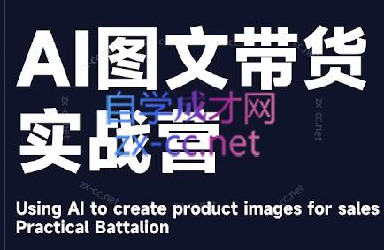 程程老师·AI图文带货实战营-511资料网