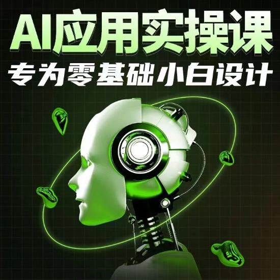 AI应用实操课，专为零基础小白设计-511资料网