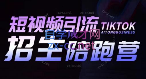 吴天老师·短视频引流招生陪跑营-511资料网