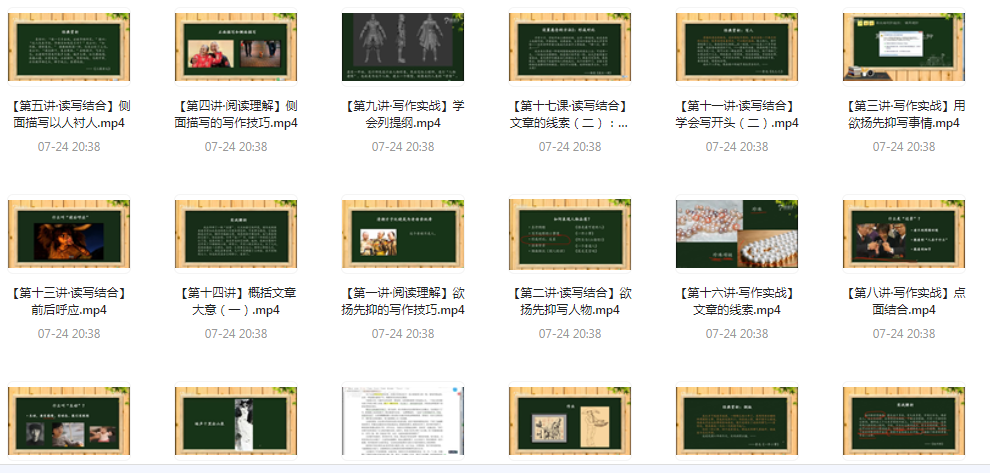 阅读理解及写作技法-511资料网