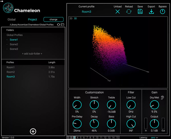 Accentize Chameleon(智能音频插件) v2.1.1 免费版-511资料网