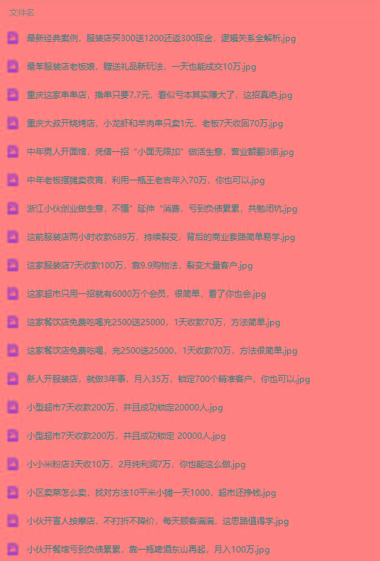 图片[4]-(9607期)真实有效391套商业模式，年入几十到几百万案例解析(电子书+视频+图文)-511资料网