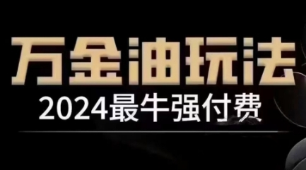 2024最牛强付费，万金油强付费玩法，干货满满，全程实操起飞-511资料网
