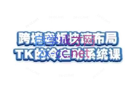 随新索创·跨境老板快速布局TikTok的冷启动系统课-511资料网