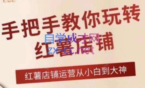 海燕老师·2024手把手教你玩转红薯店铺-511资料网