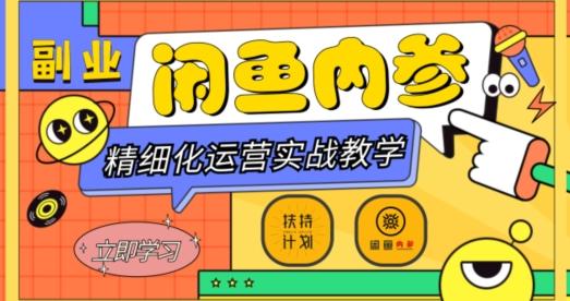 闲鱼精细化运营入门+高阶实战教学，从底层逻辑到轻松变现，多维度玩转闲鱼副业-511资料网