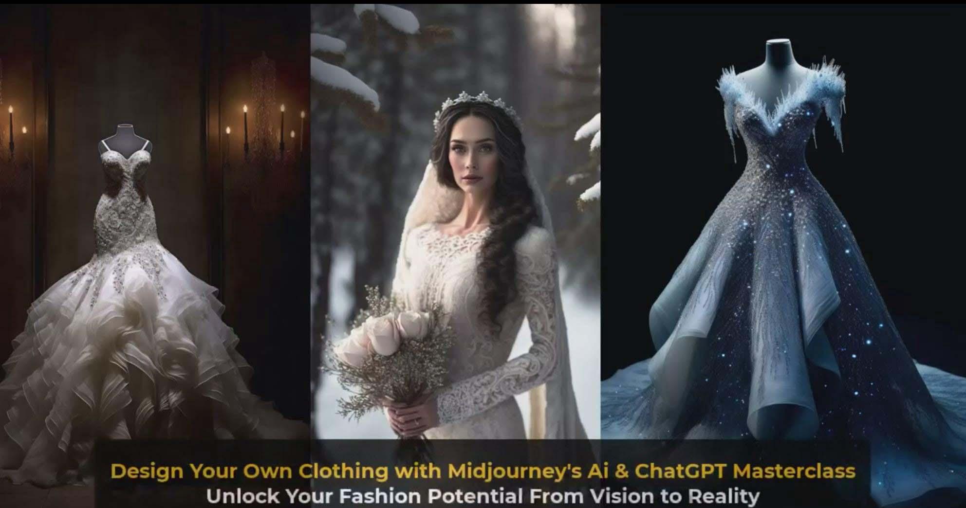 图片[7]-利用 Midjourneys Ai 人工智能设计自己的服装AI大师班-10节课-中英字幕-511资料网