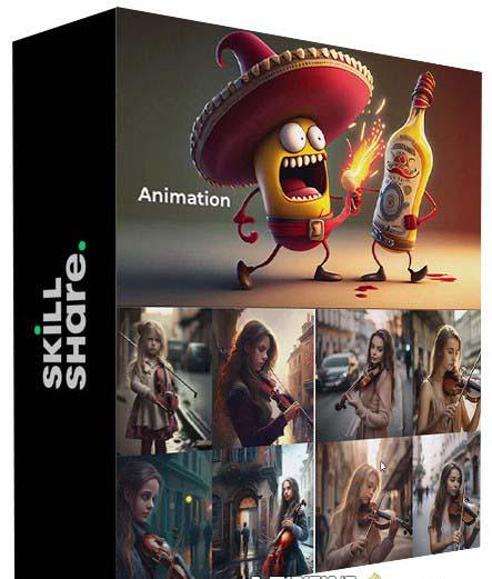 图片[1]-掌握 MidJourney V5 AI + ChatGPT创建一致的角色设计图像-22节课-中英字幕-511资料网