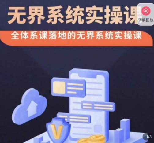 老衲·无界系统实操课，全体系落地无界改版后选择、出价、高投产做付费引流-511资料网