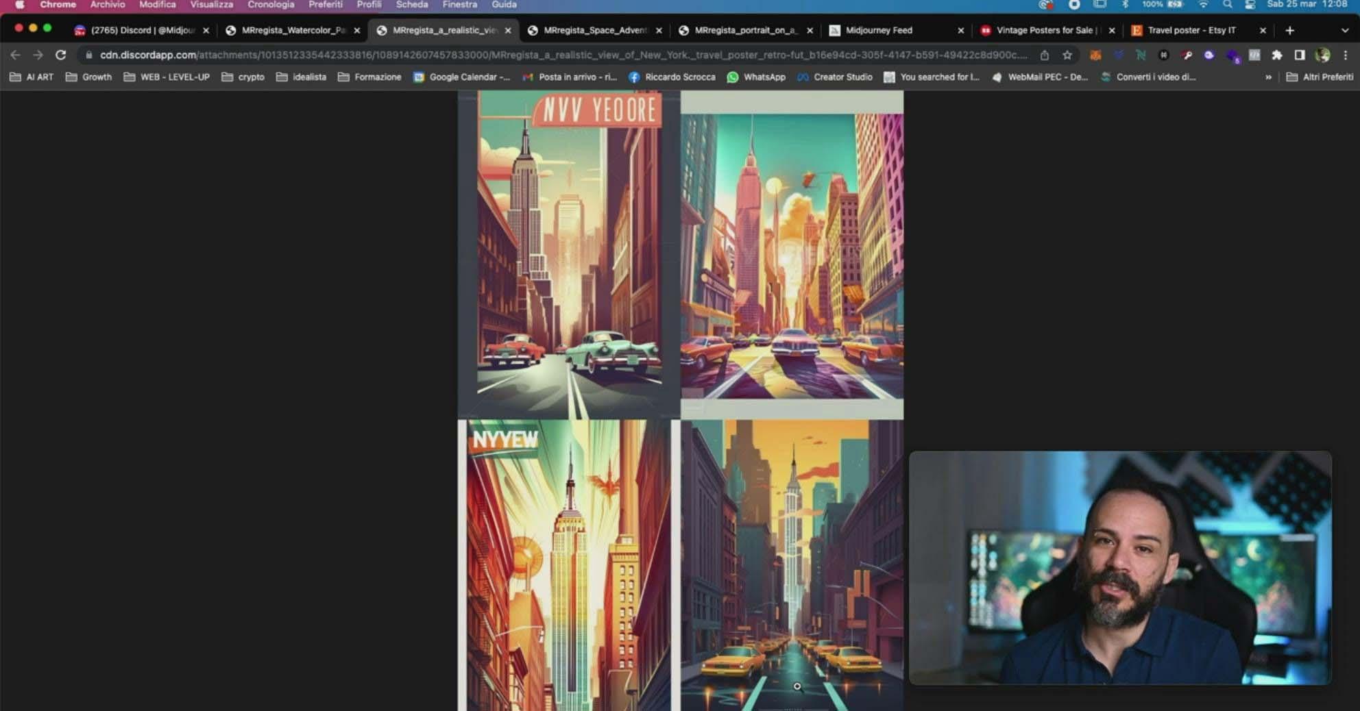 图片[10]-Midjourney AI人工智能创建和销售令人惊叹的海报教程-10节课-中英字幕-511资料网