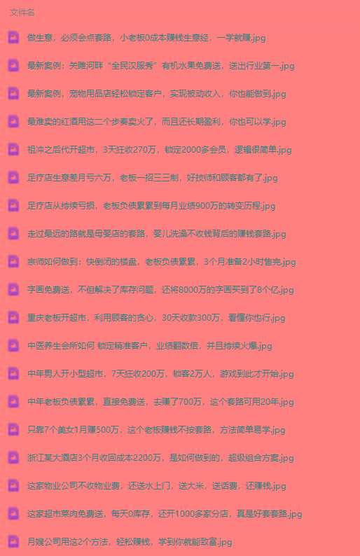 图片[3]-(9607期)真实有效391套商业模式，年入几十到几百万案例解析(电子书+视频+图文)-511资料网