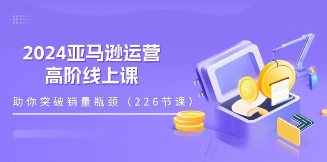 2024亚马逊运营-高阶线上课，助你突破销量瓶颈(228节课-511资料网