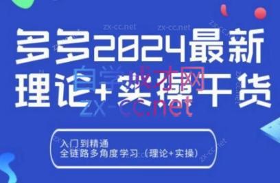 拼多多2024最新规则理论结合实际的干货-511资料网