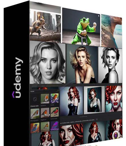 K Mastery – Stable Diffusion AI软件绘画速成从小白到精通-72节-中英字幕-511资料网