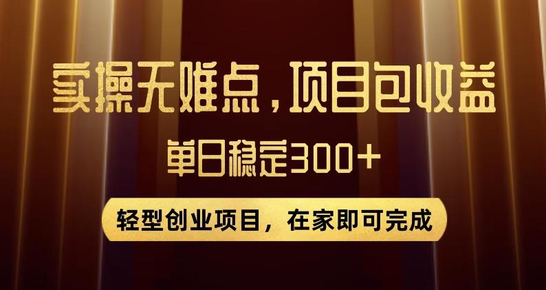王炸项目！无门槛优惠券，单号日入300+，无需经验直接上手【揭秘】-511资料网