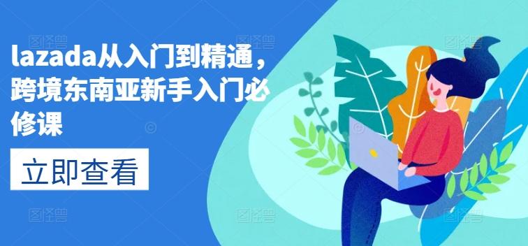 lazada从入门到精通，跨境东南亚新手入门必修课-511资料网
