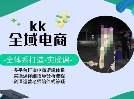 KK全域电商，全体系打造实操课，多平台打造电商逻辑体系-511资料网