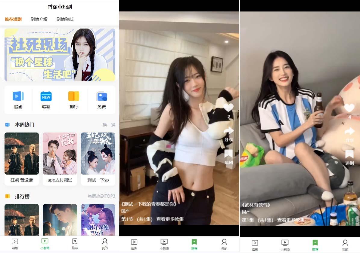 (8542期)小剧场短剧影视系统源码 全开源 带支付收益+会员机制+代理推广等模式【…-511资料网